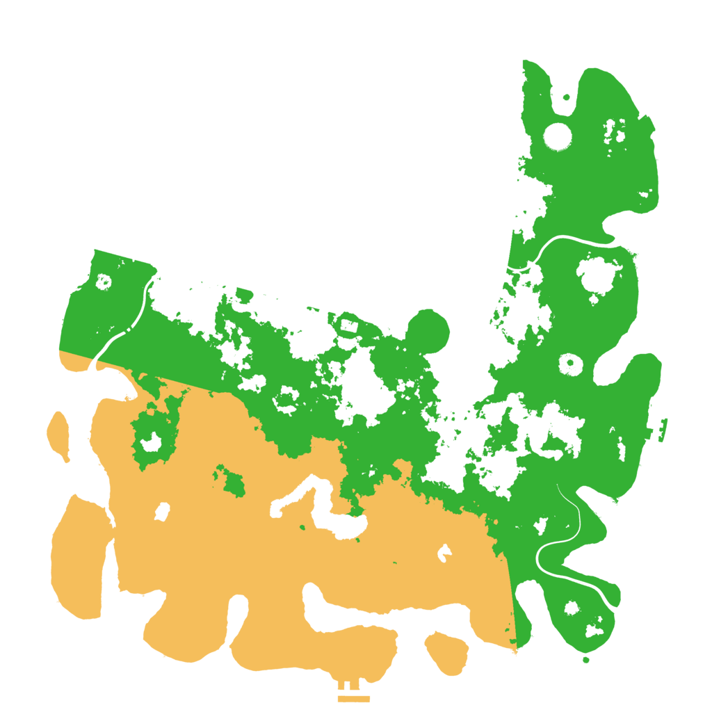 Biome Rust Map: Procedural Map, Size: 4500, Seed: 1671164375