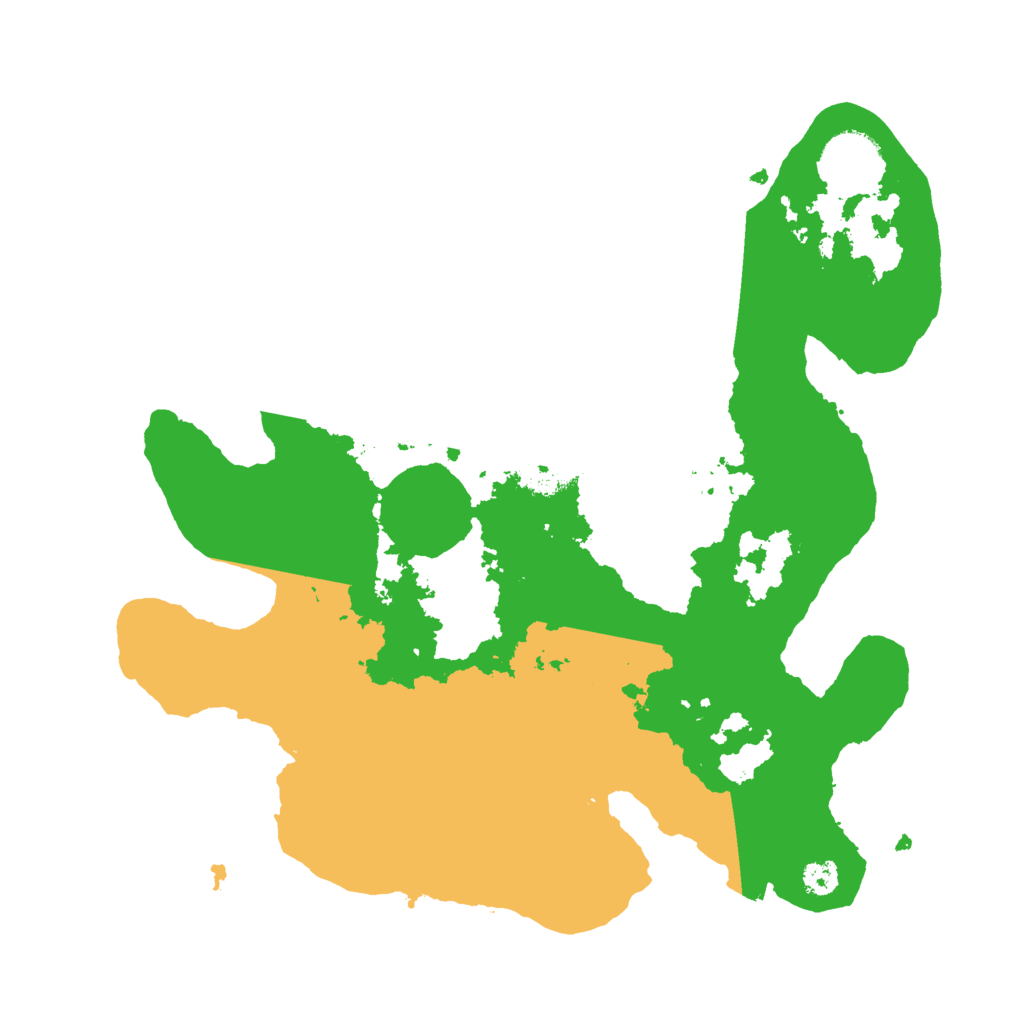 Biome Rust Map: Procedural Map, Size: 3000, Seed: 51753