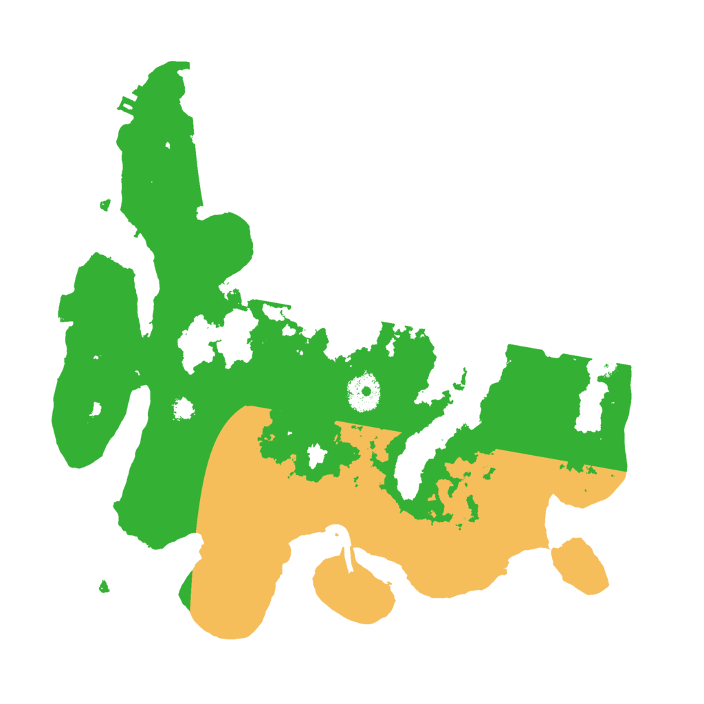 Biome Rust Map: Procedural Map, Size: 3000, Seed: 1877821342