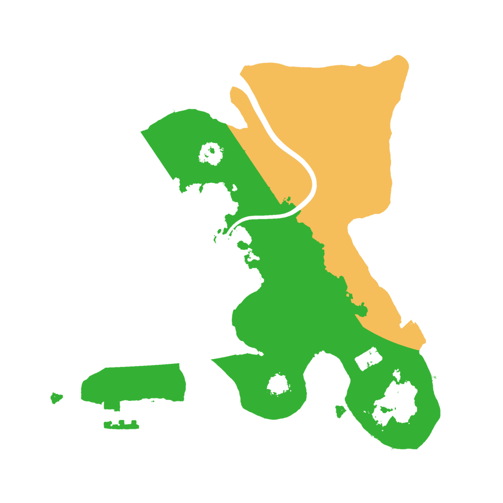 Biome Rust Map: Procedural Map, Size: 2189, Seed: 1497323023