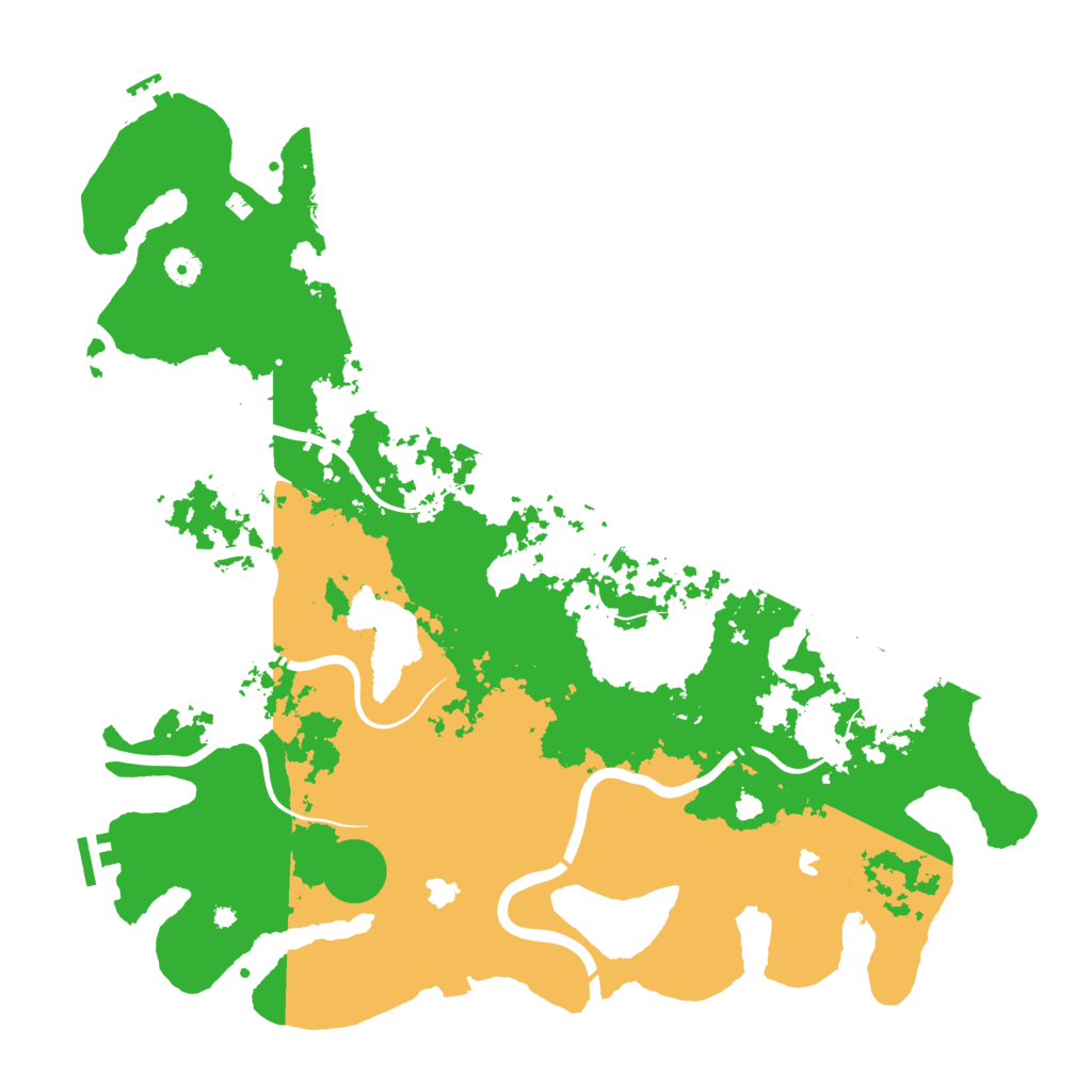 Biome Rust Map: Procedural Map, Size: 4500, Seed: 650767640