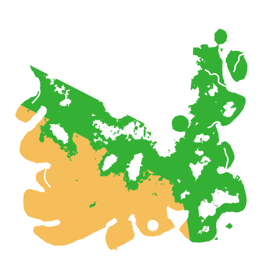 Biome Rust Map: Procedural Map, Size: 4200, Seed: 763255748