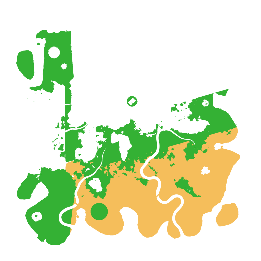 Biome Rust Map: Procedural Map, Size: 4000, Seed: 9328650