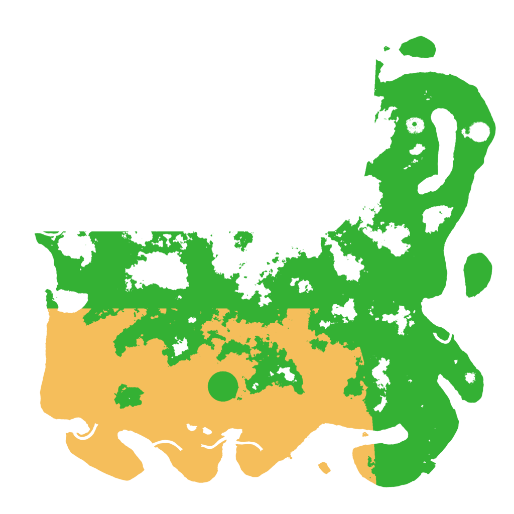 Biome Rust Map: Procedural Map, Size: 4500, Seed: 7845