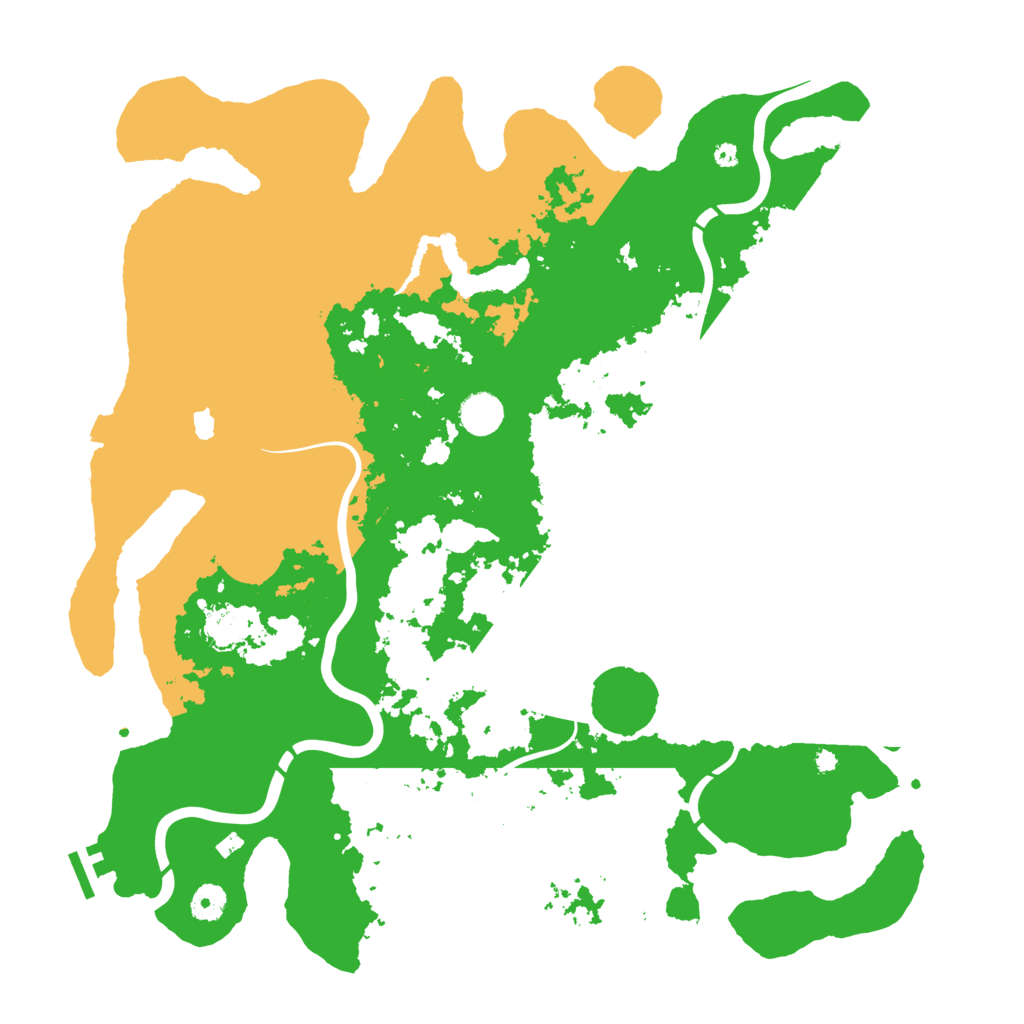 Biome Rust Map: Procedural Map, Size: 4250, Seed: 139285932