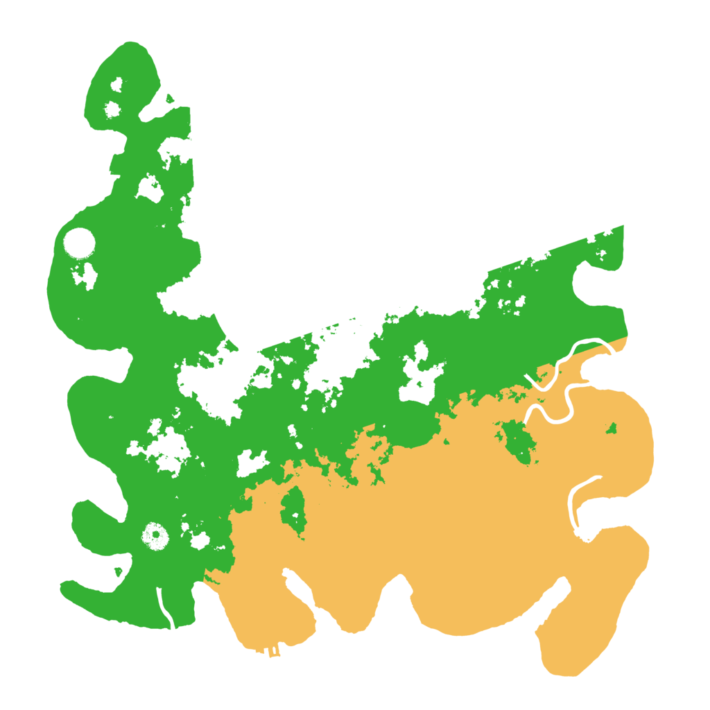 Biome Rust Map: Procedural Map, Size: 4000, Seed: 353961500