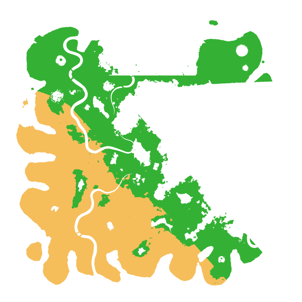 Biome Rust Map: Procedural Map, Size: 4500, Seed: 1701360676