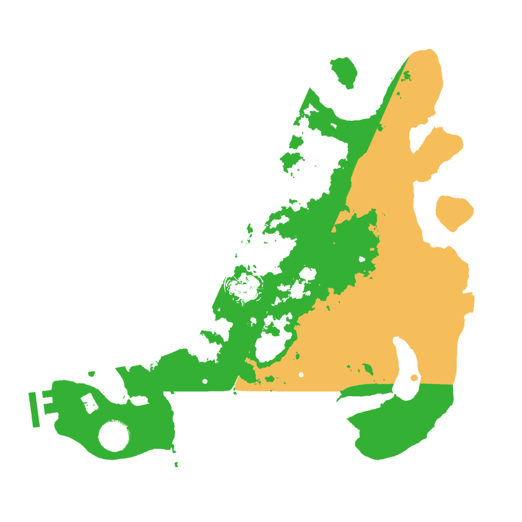 Biome Rust Map: Procedural Map, Size: 3000, Seed: 13832
