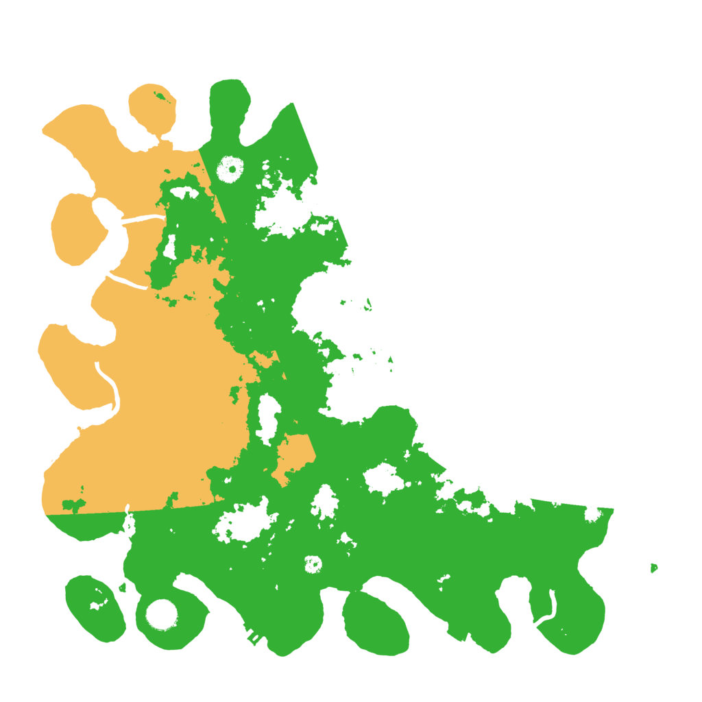 Biome Rust Map: Procedural Map, Size: 4000, Seed: 927601590