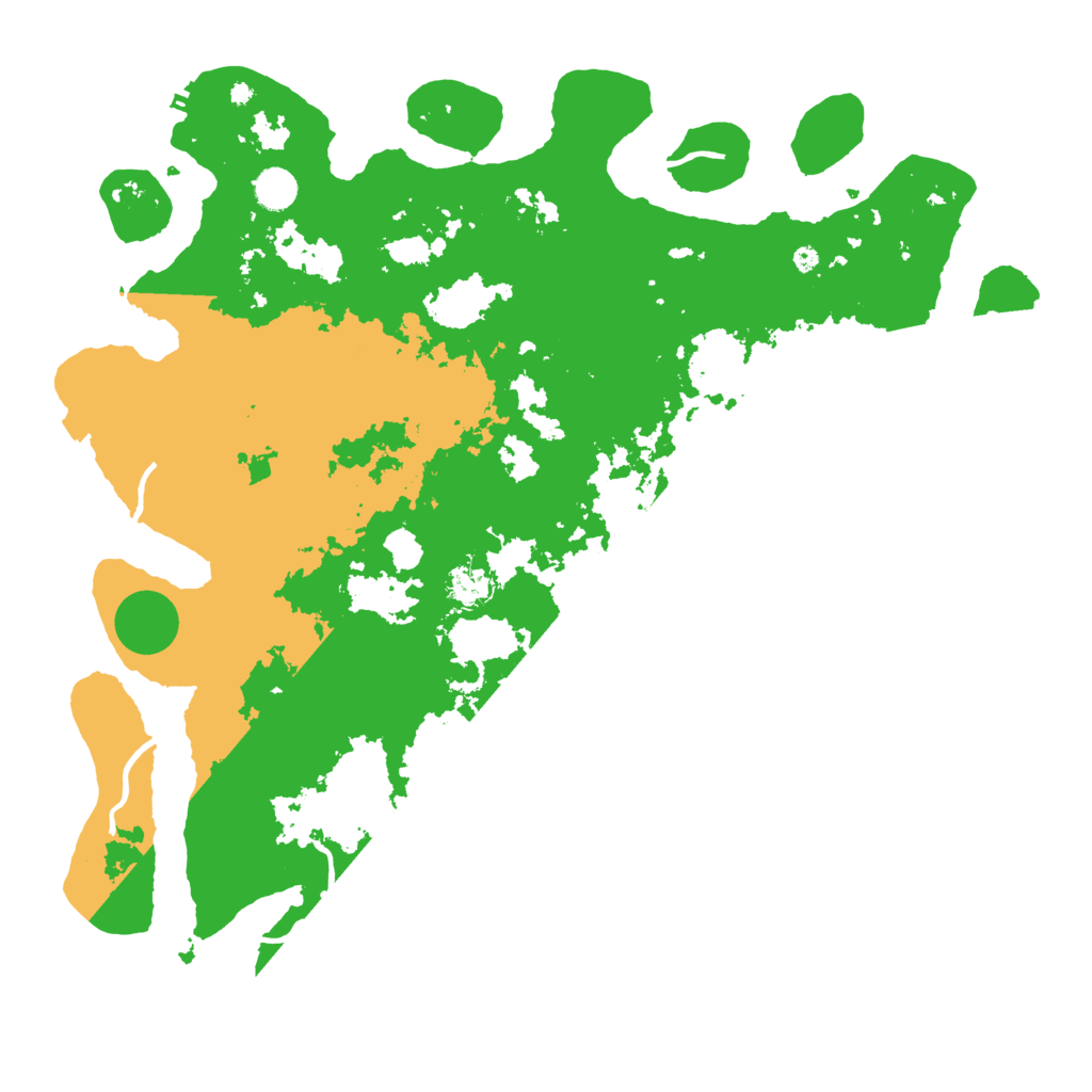 Biome Rust Map: Procedural Map, Size: 4500, Seed: 341309359