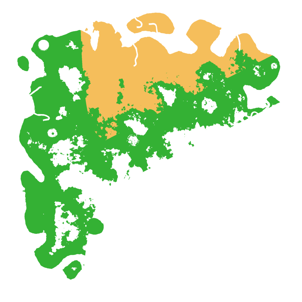 Biome Rust Map: Procedural Map, Size: 5000, Seed: 3172911