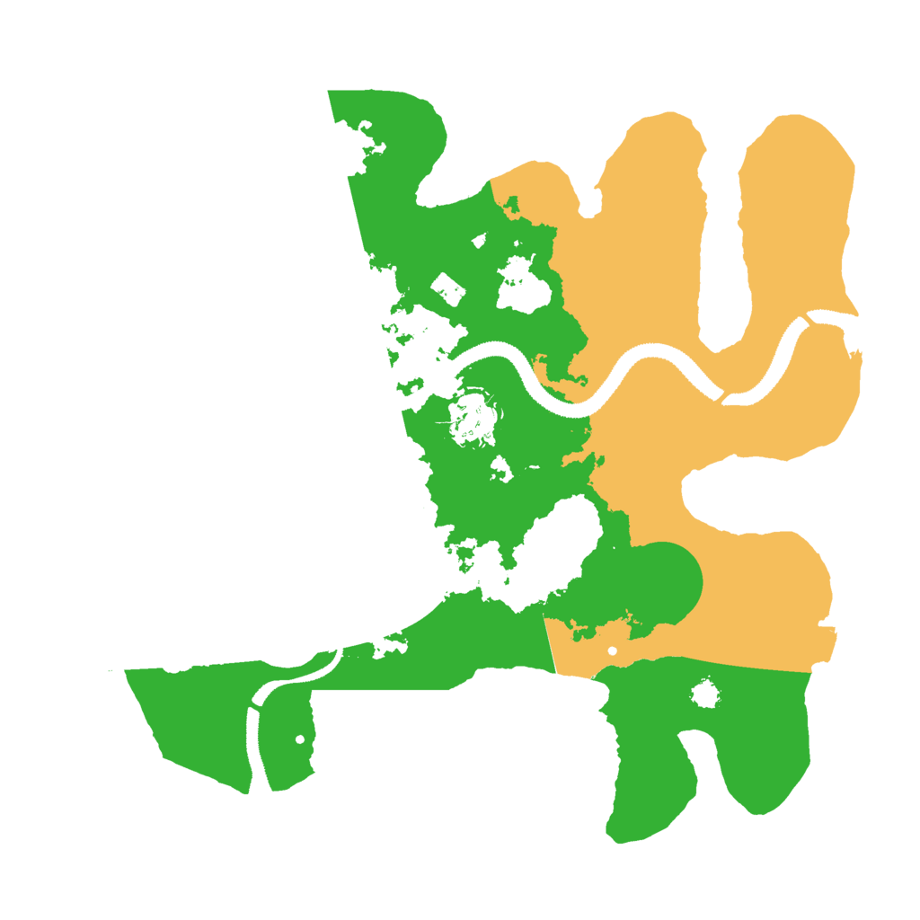 Biome Rust Map: Procedural Map, Size: 3000, Seed: 8031994
