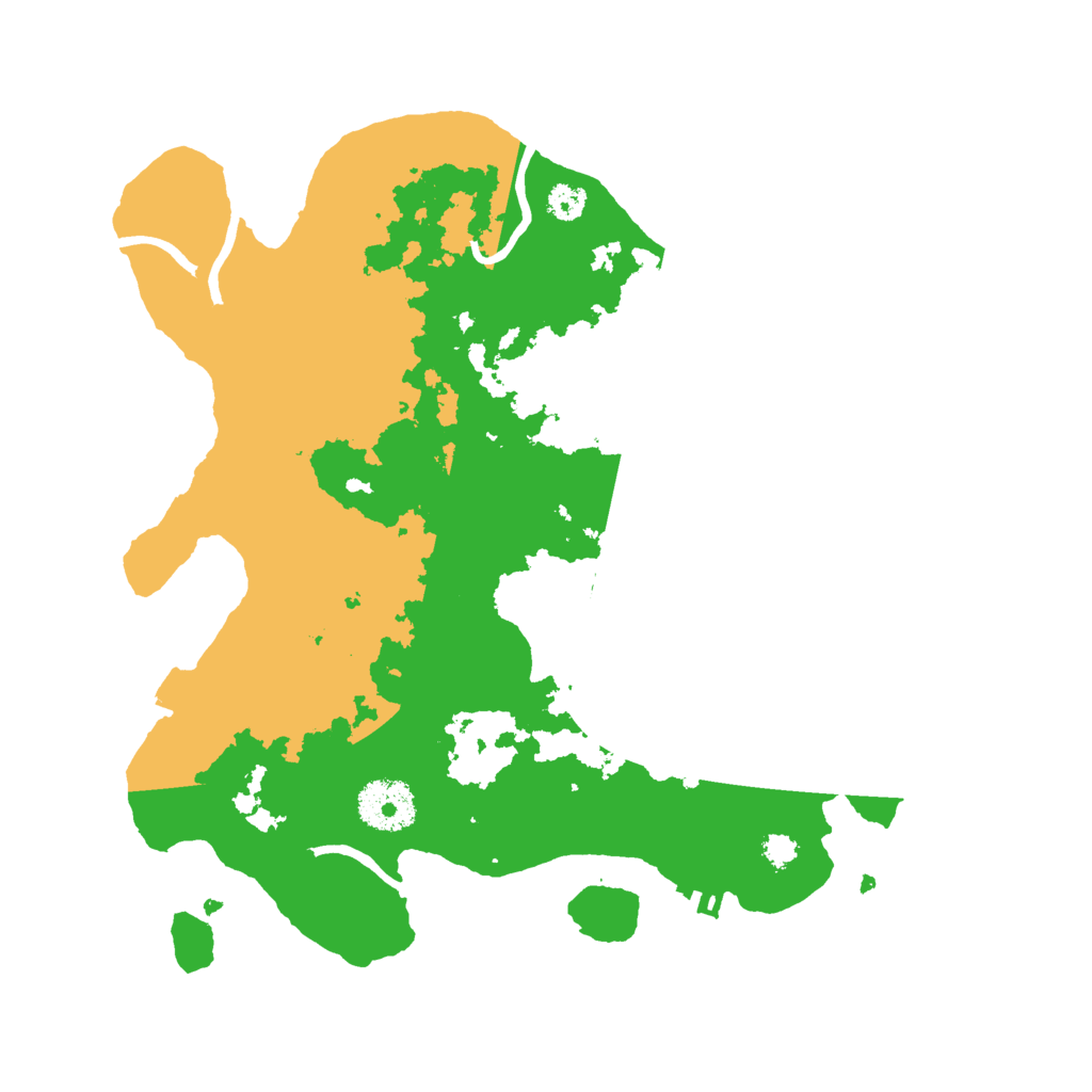 Biome Rust Map: Procedural Map, Size: 3000, Seed: 1593062