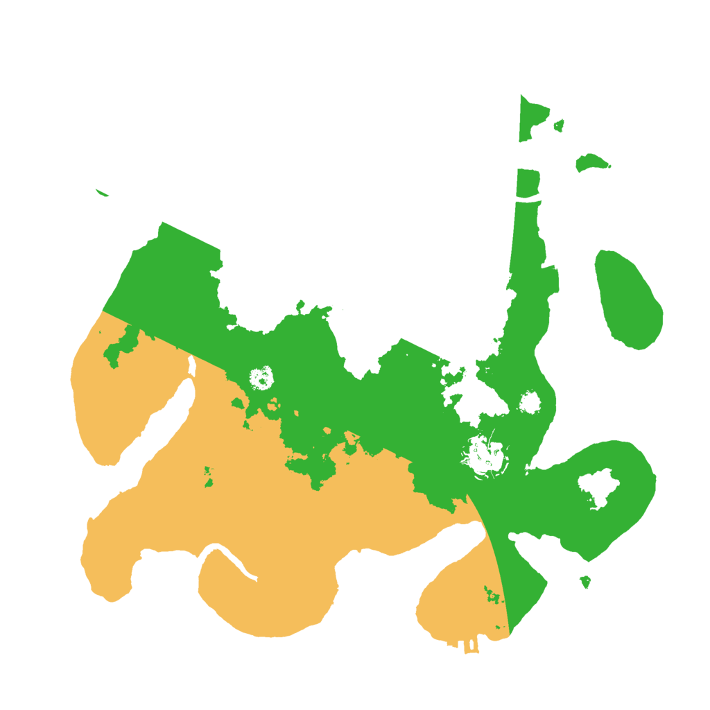 Biome Rust Map: Procedural Map, Size: 3000, Seed: 19644