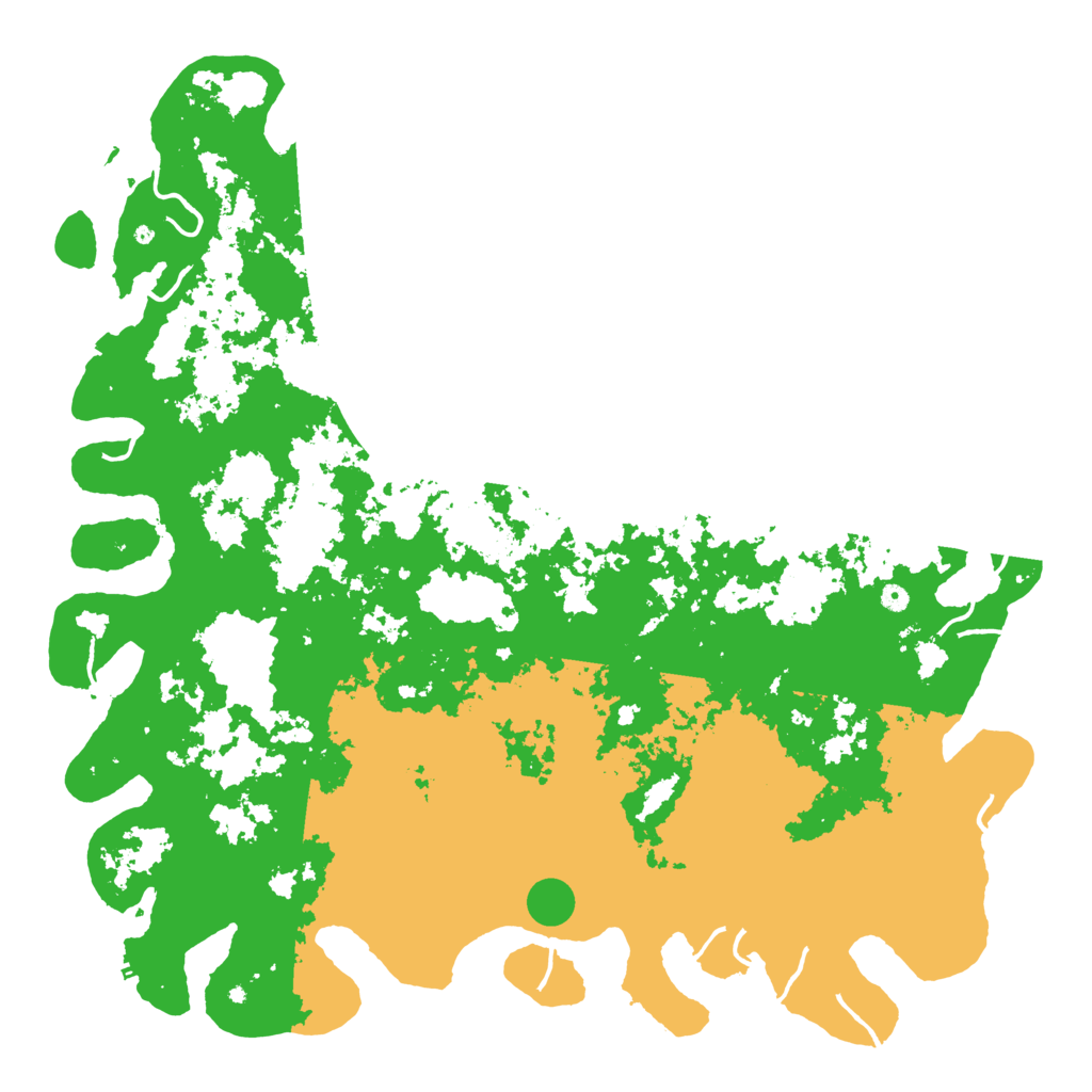Biome Rust Map: Procedural Map, Size: 6000, Seed: 324235