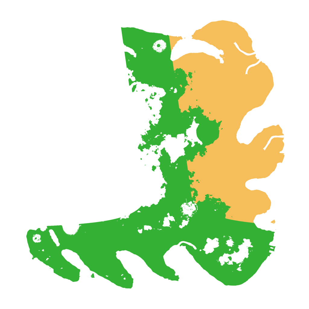 Biome Rust Map: Procedural Map, Size: 3700, Seed: 644138306