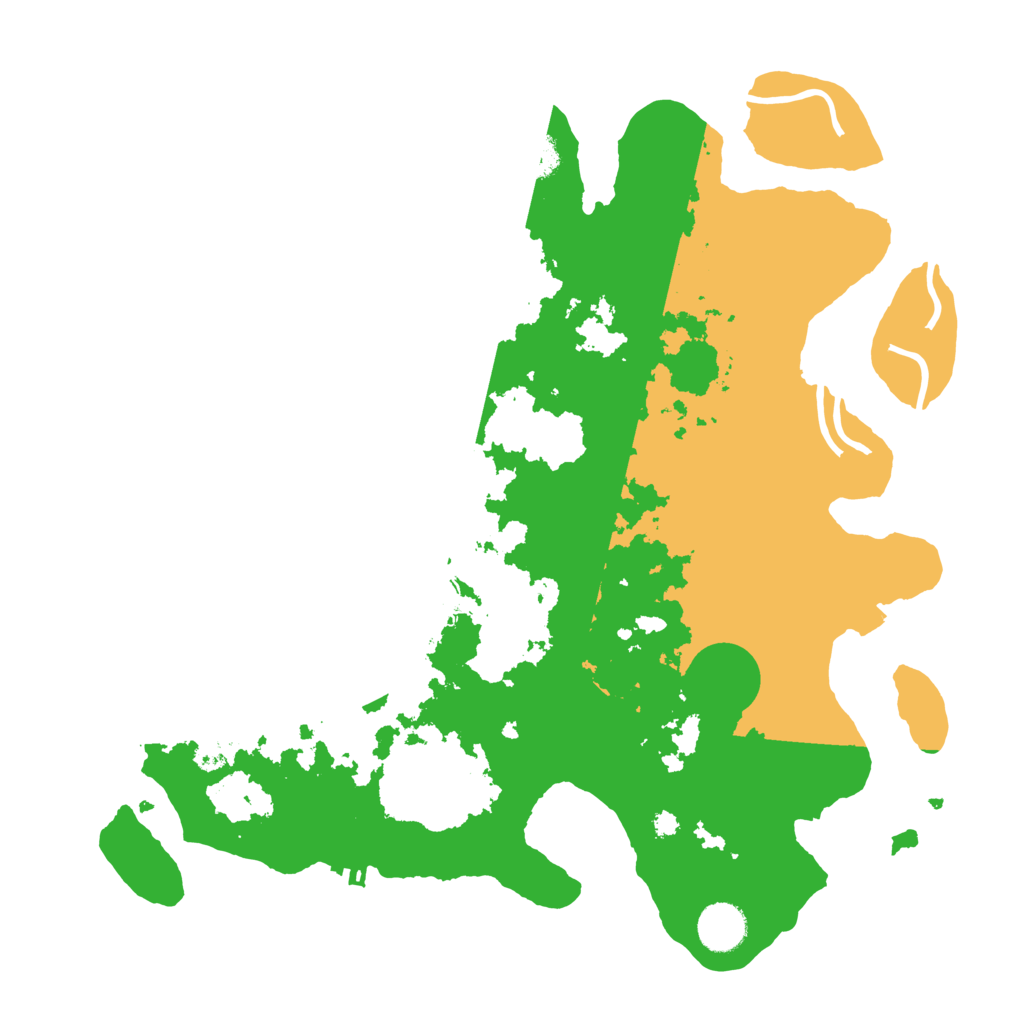 Biome Rust Map: Procedural Map, Size: 3700, Seed: 137337114