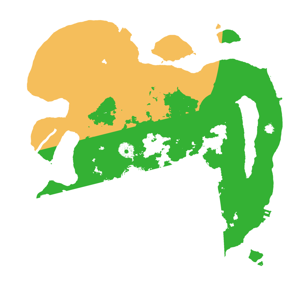 Biome Rust Map: Procedural Map, Size: 3000, Seed: 834835253