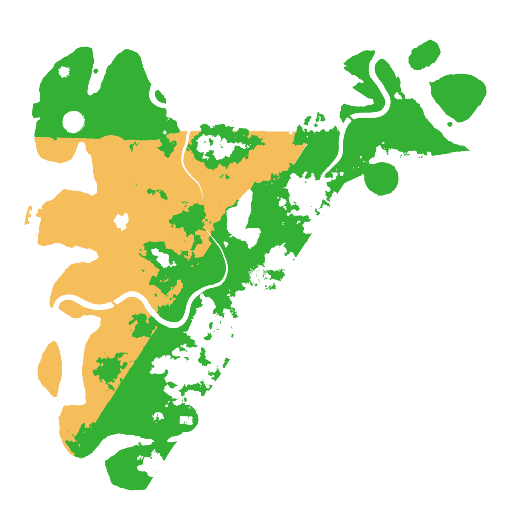 Biome Rust Map: Procedural Map, Size: 4200, Seed: 1252934578