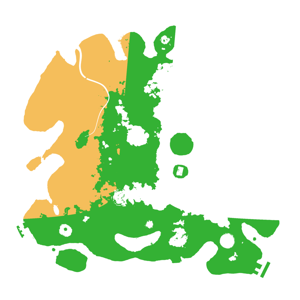 Biome Rust Map: Procedural Map, Size: 3600, Seed: 237249469