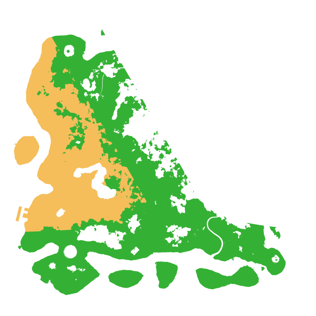Biome Rust Map: Procedural Map, Size: 4250, Seed: 678740102