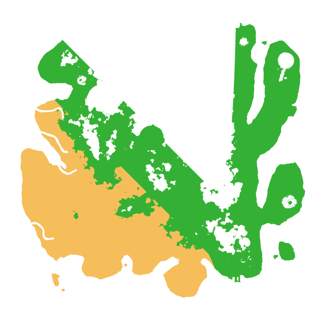 Biome Rust Map: Procedural Map, Size: 3500, Seed: 1567220980