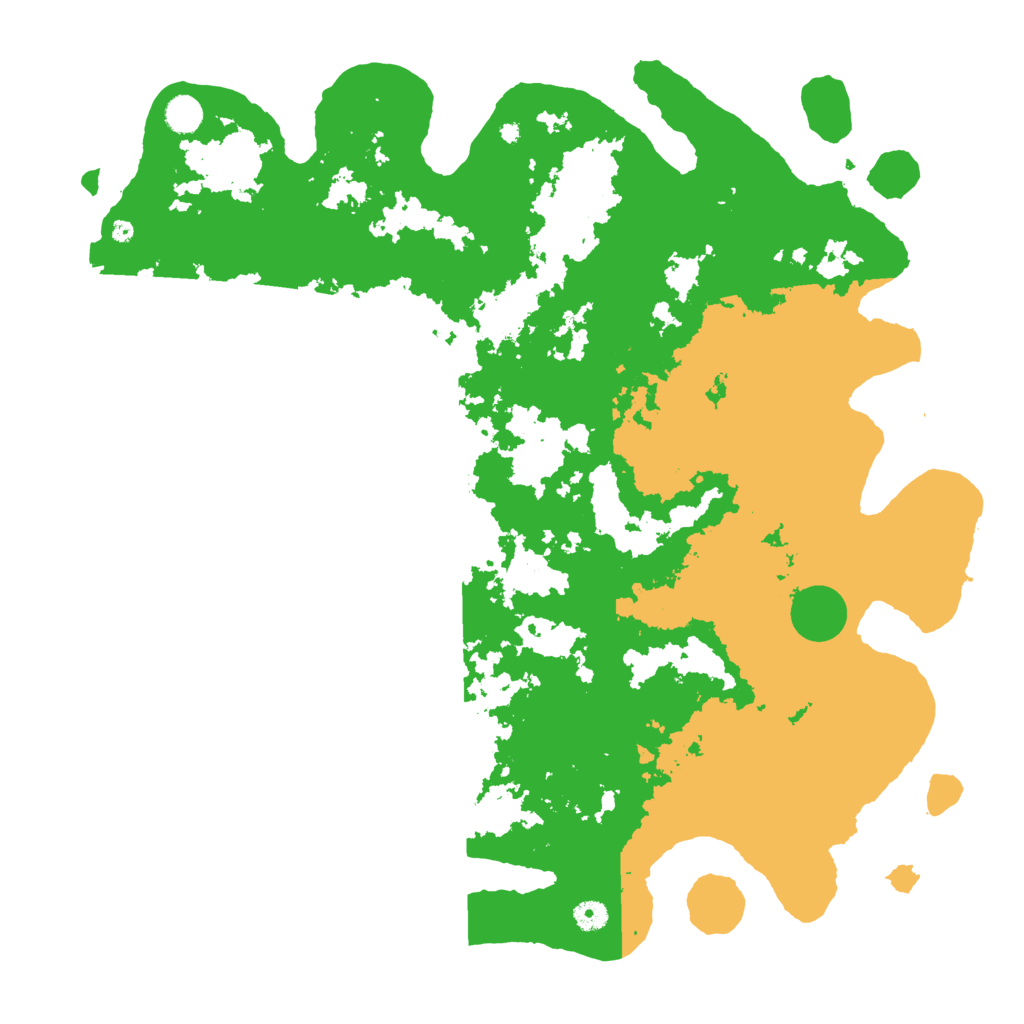 Biome Rust Map: Procedural Map, Size: 4800, Seed: 1184921998
