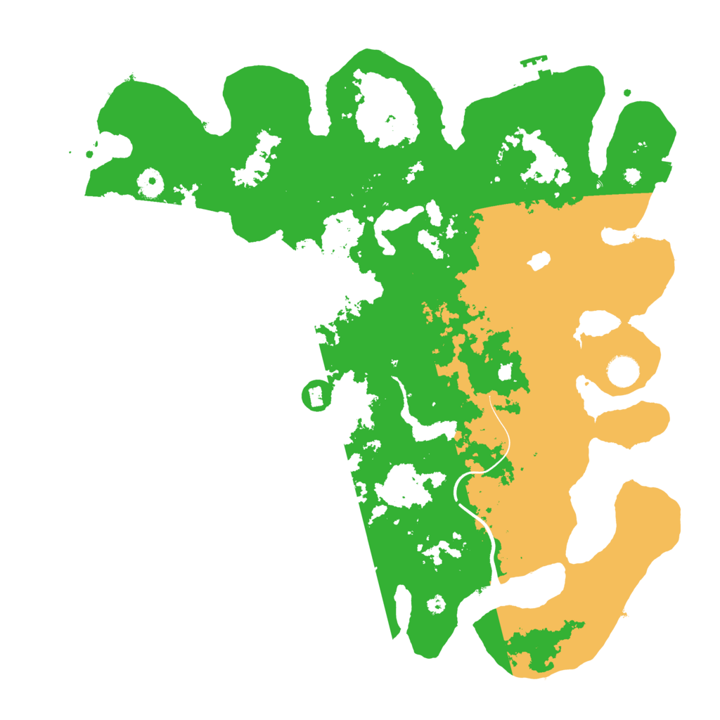 Biome Rust Map: Procedural Map, Size: 4000, Seed: 1764914458