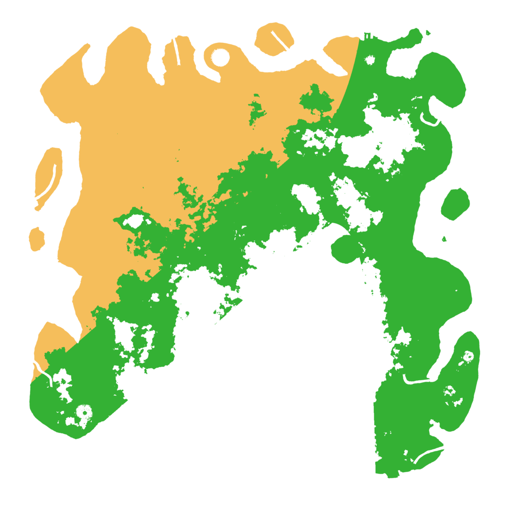 Biome Rust Map: Procedural Map, Size: 5000, Seed: 814577605