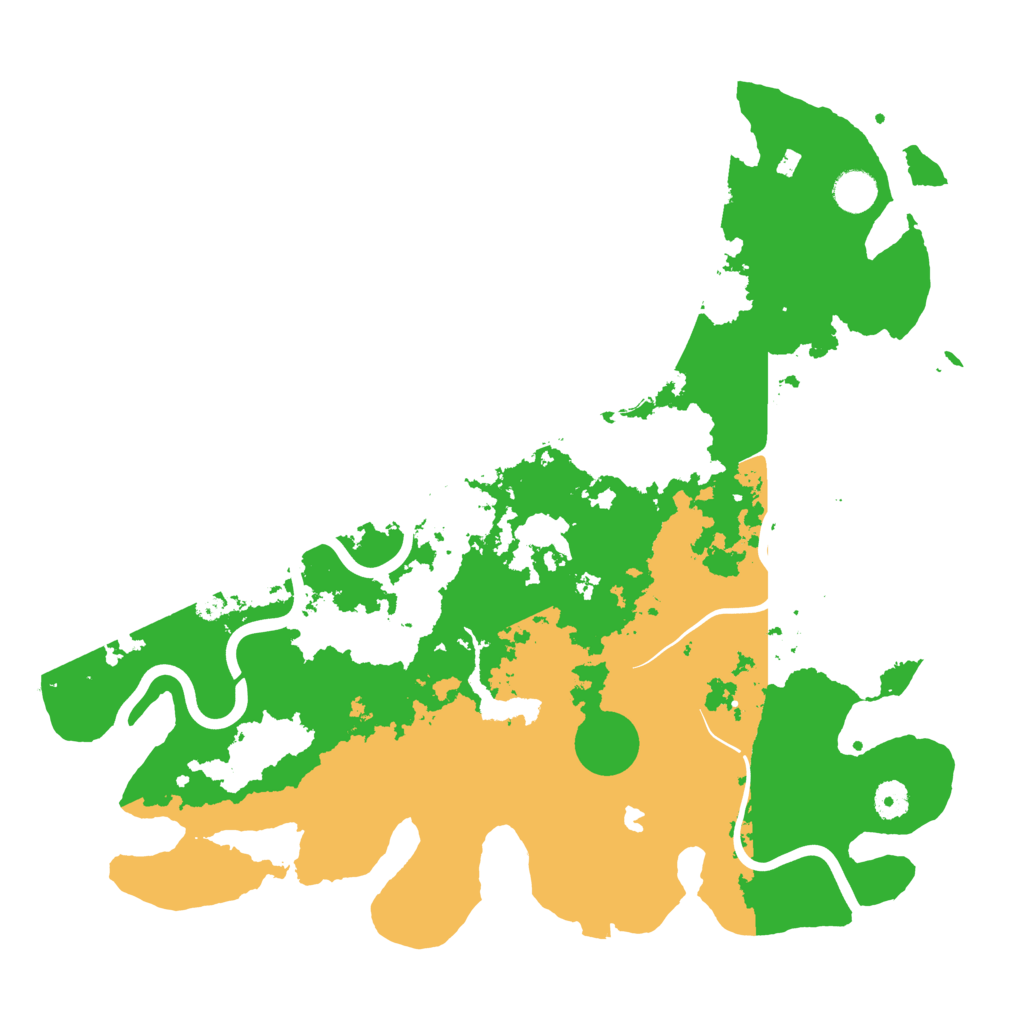 Biome Rust Map: Procedural Map, Size: 4200, Seed: 808448447