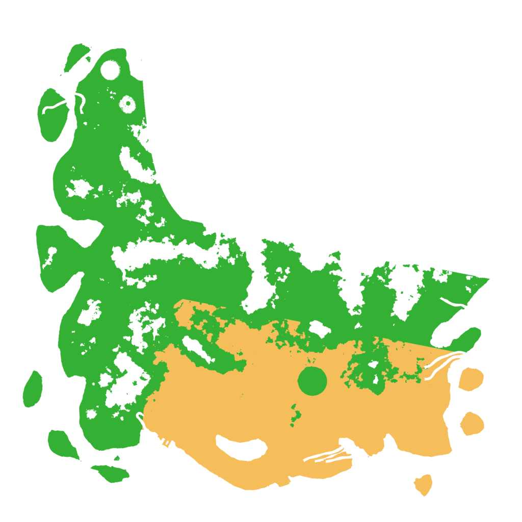 Biome Rust Map: Procedural Map, Size: 4750, Seed: 884732078