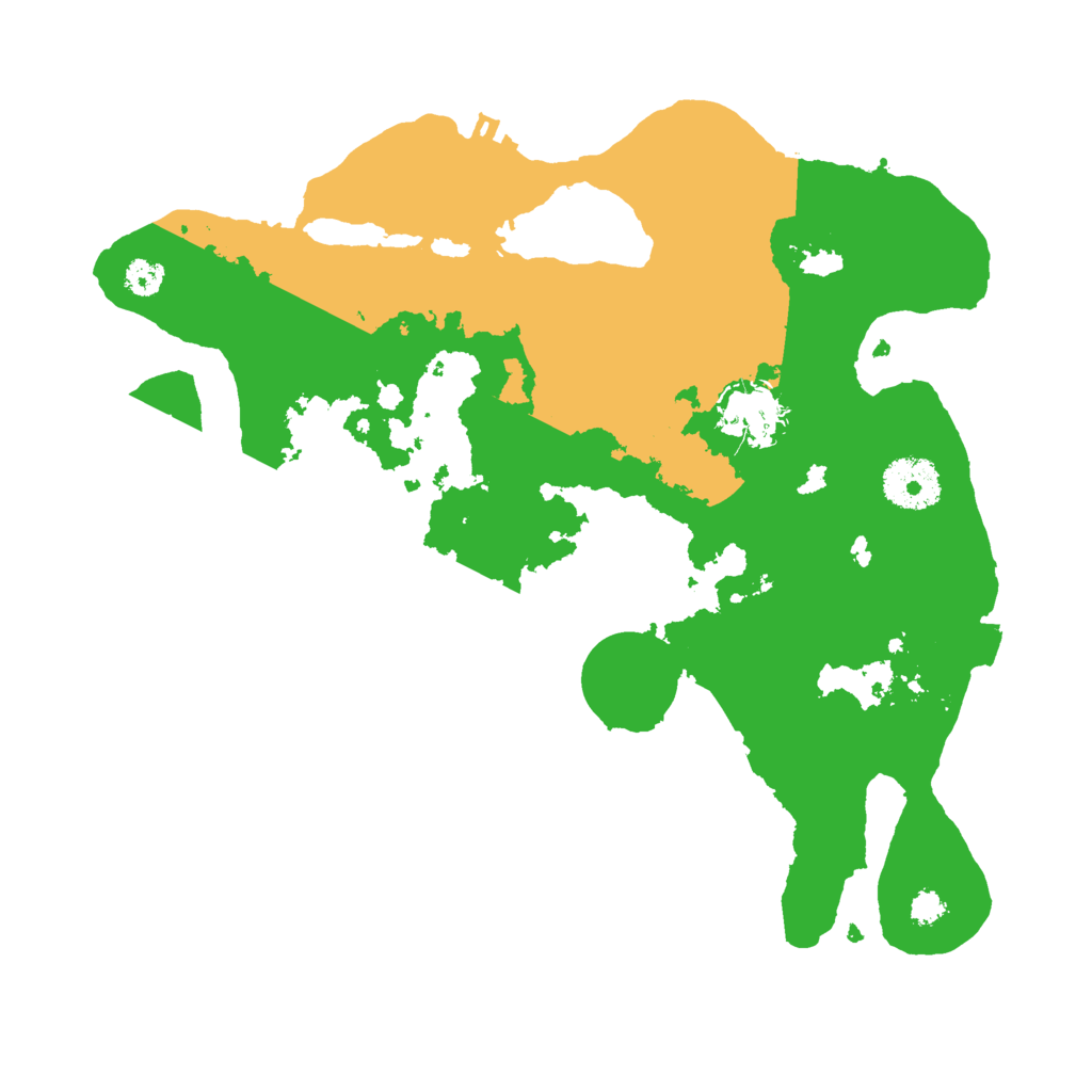 Biome Rust Map: Procedural Map, Size: 3000, Seed: 810430613