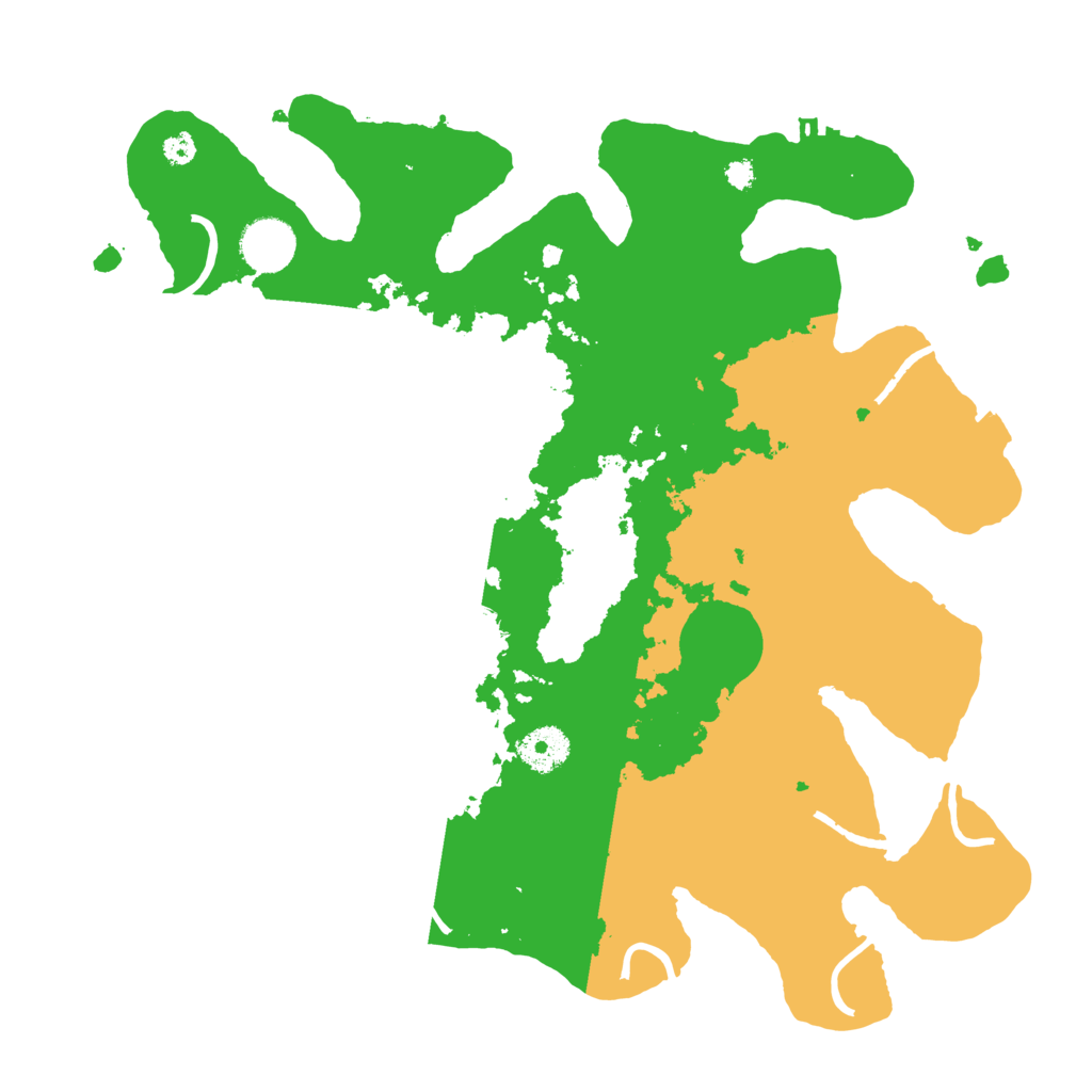 Biome Rust Map: Procedural Map, Size: 3500, Seed: 1898237000