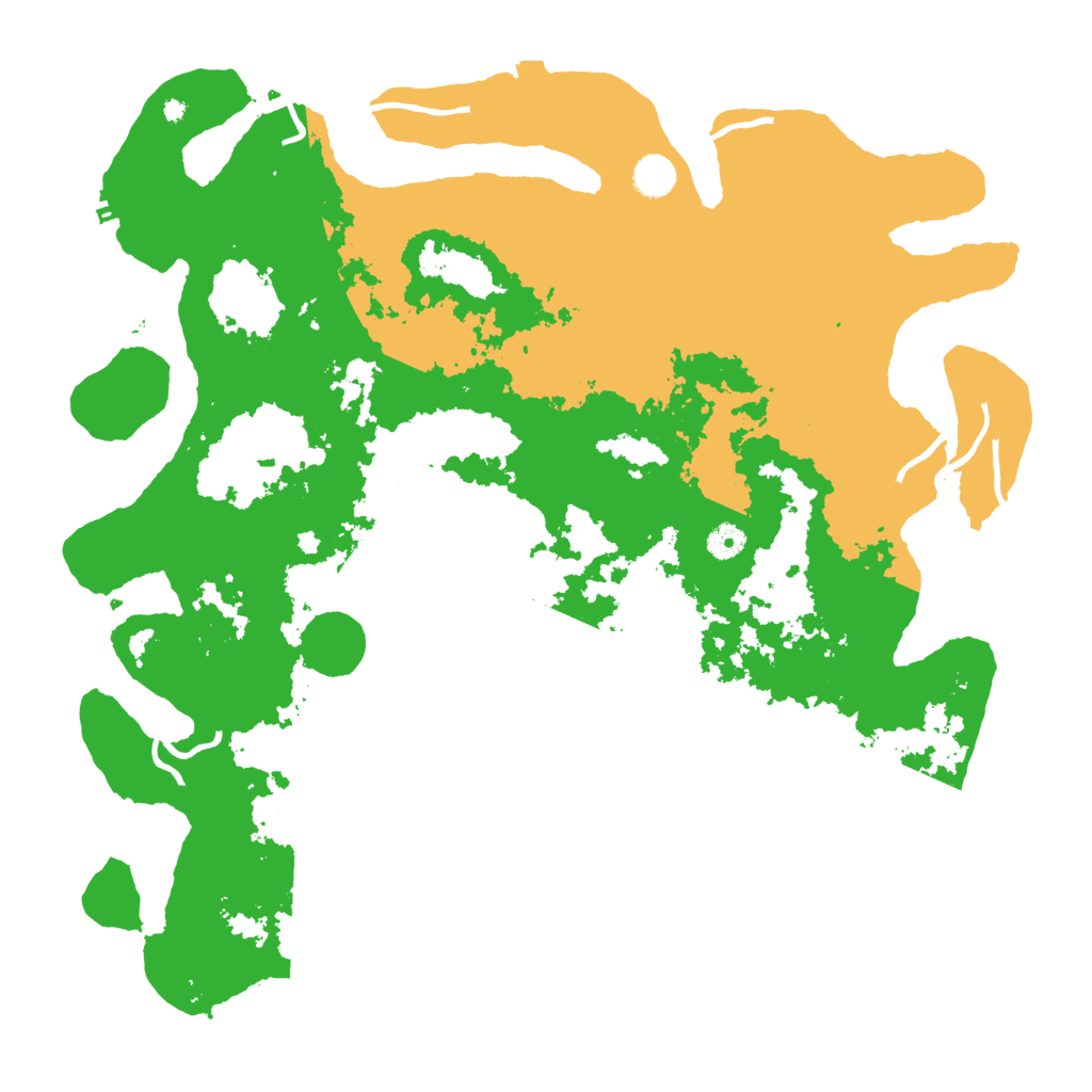 Biome Rust Map: Procedural Map, Size: 4500, Seed: 1128689533