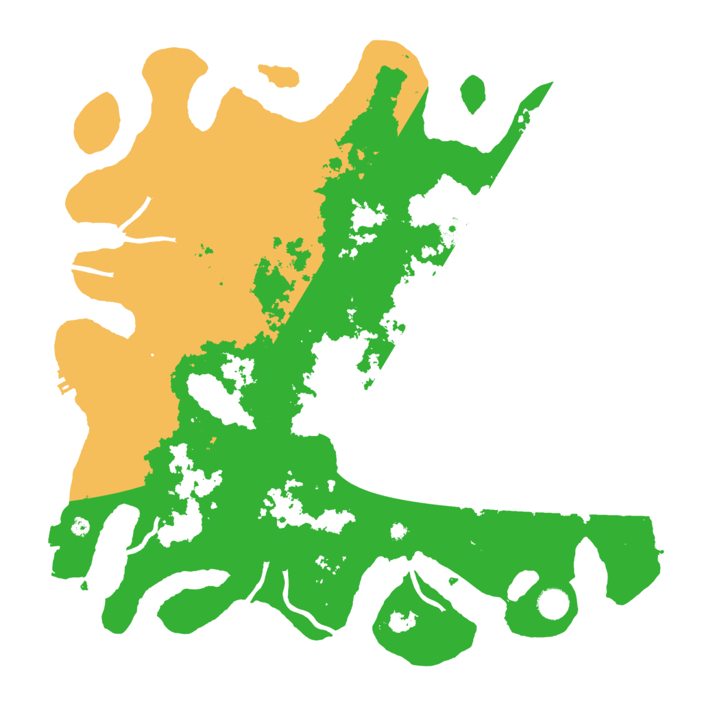 Biome Rust Map: Procedural Map, Size: 3950, Seed: 32657620