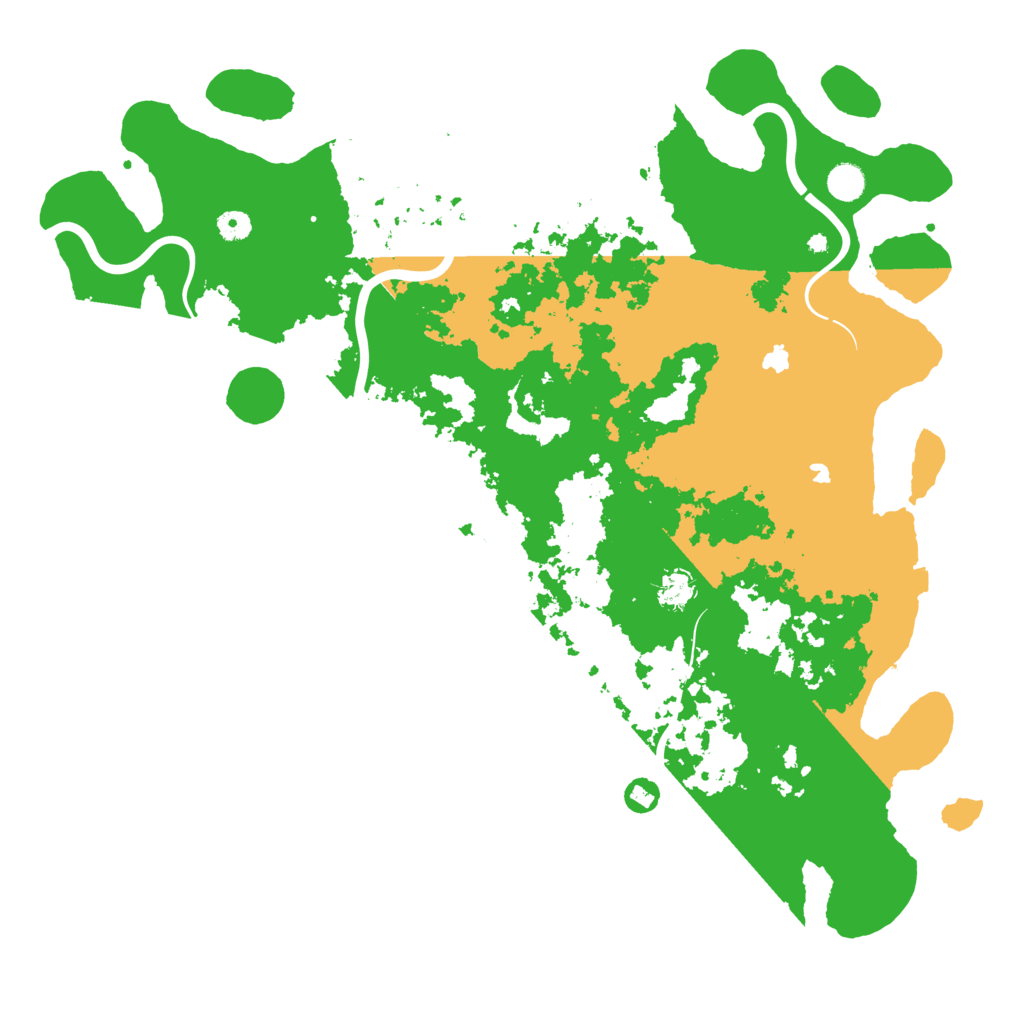 Biome Rust Map: Procedural Map, Size: 4800, Seed: 45667543