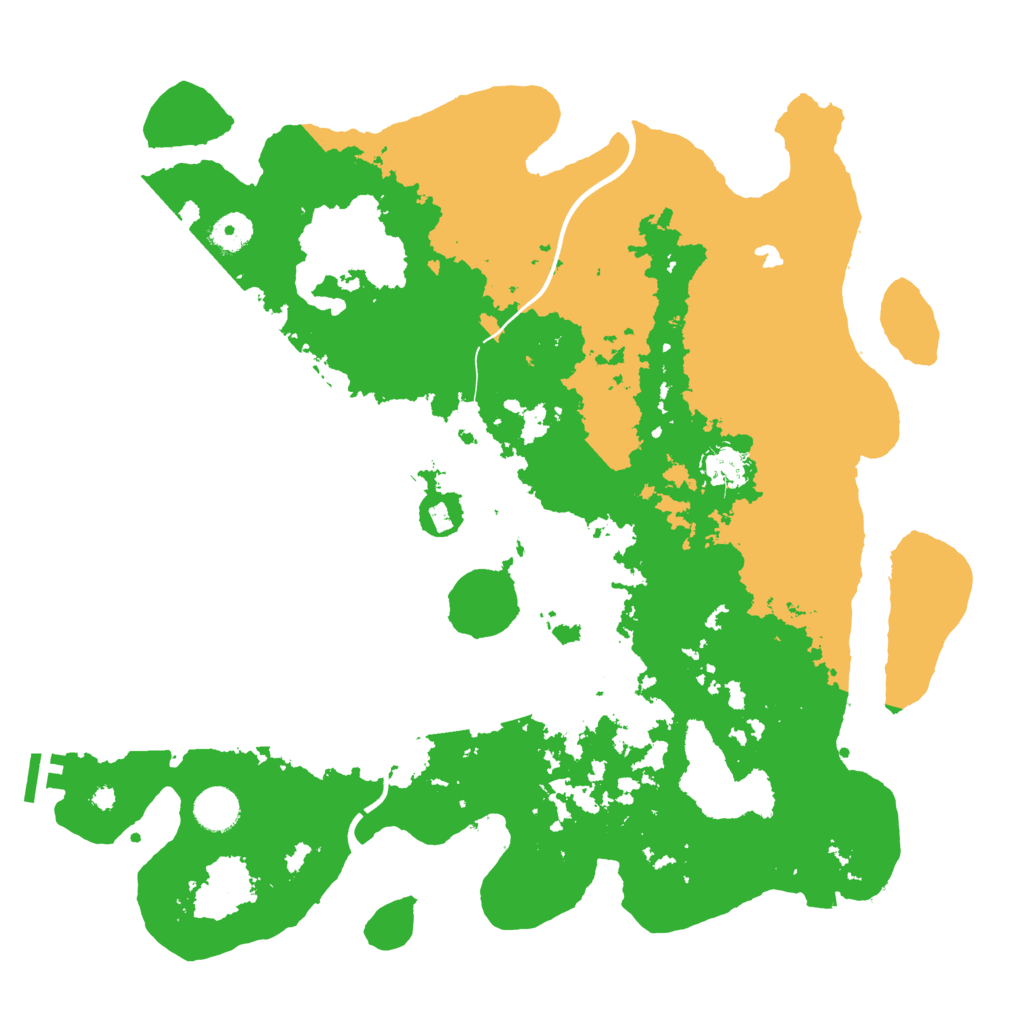 Biome Rust Map: Procedural Map, Size: 4000, Seed: 629028419