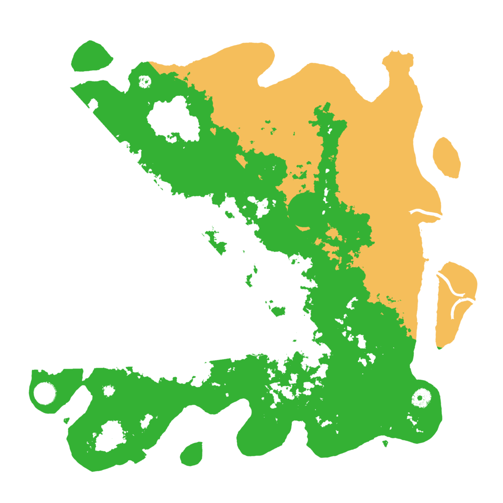 Biome Rust Map: Procedural Map, Size: 4000, Seed: 629028419