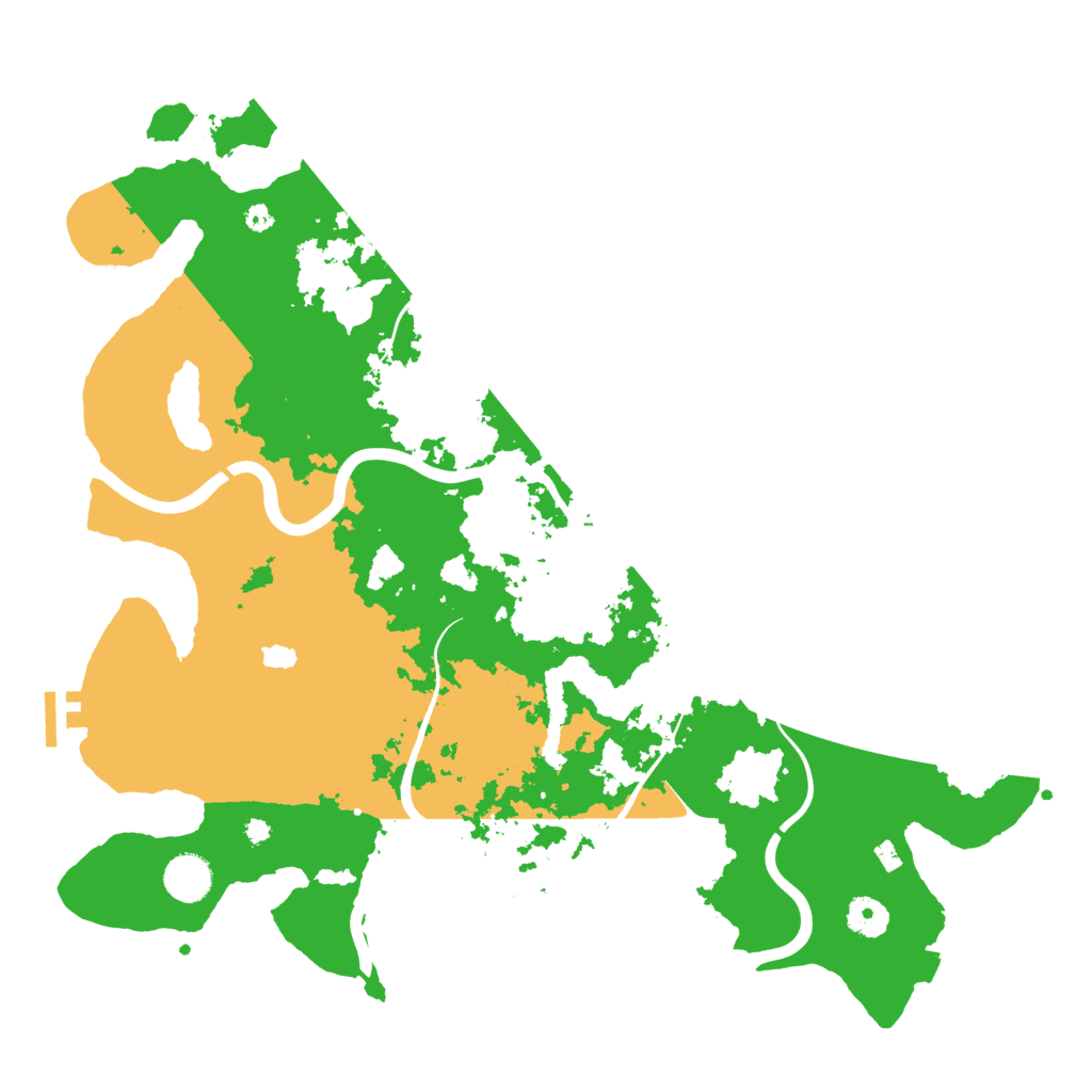 Biome Rust Map: Procedural Map, Size: 4000, Seed: 155160568