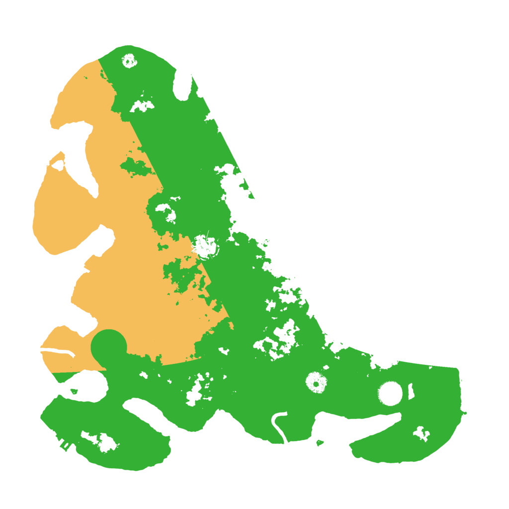 Biome Rust Map: Procedural Map, Size: 3700, Seed: 2062499346