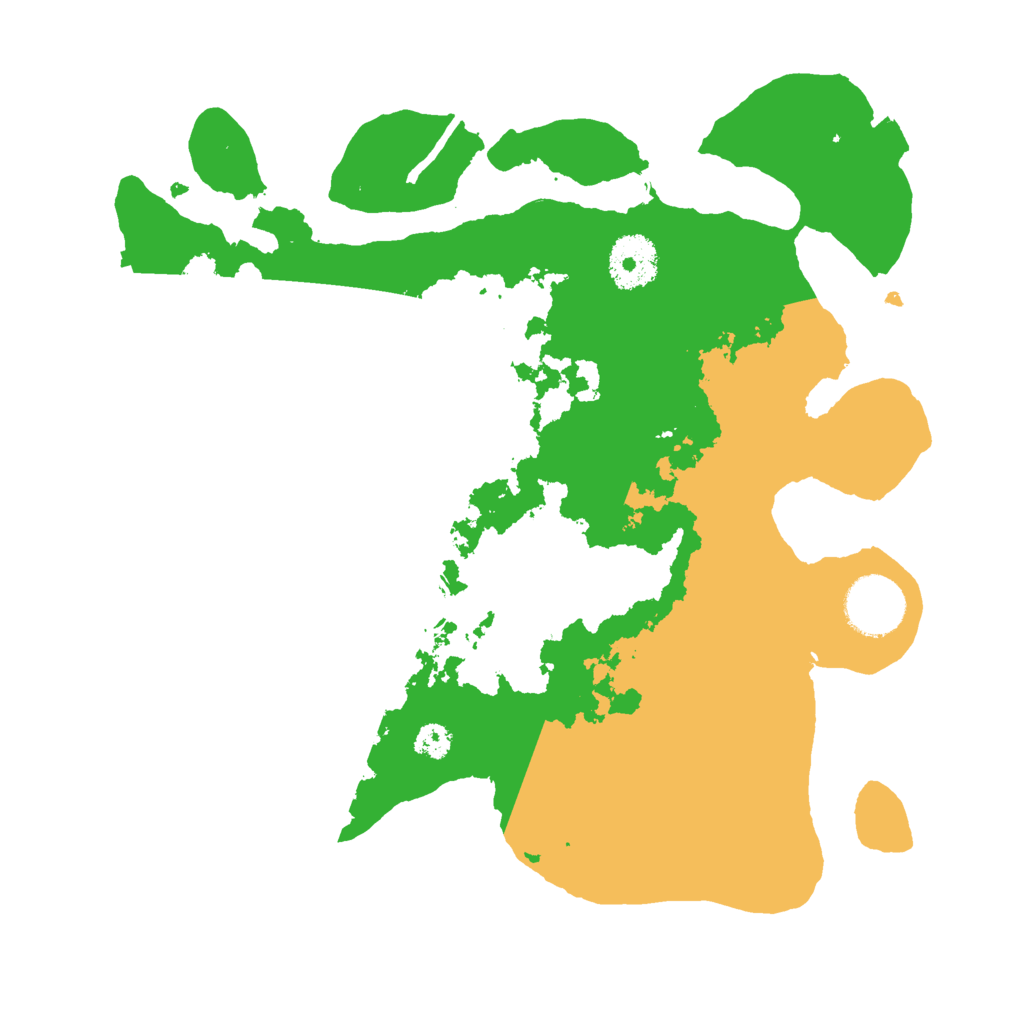 Biome Rust Map: Procedural Map, Size: 3000, Seed: 1268415638