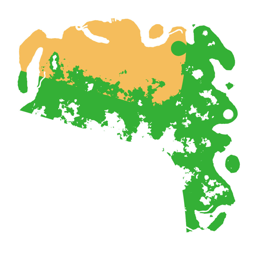 Biome Rust Map: Procedural Map, Size: 4500, Seed: 251529629