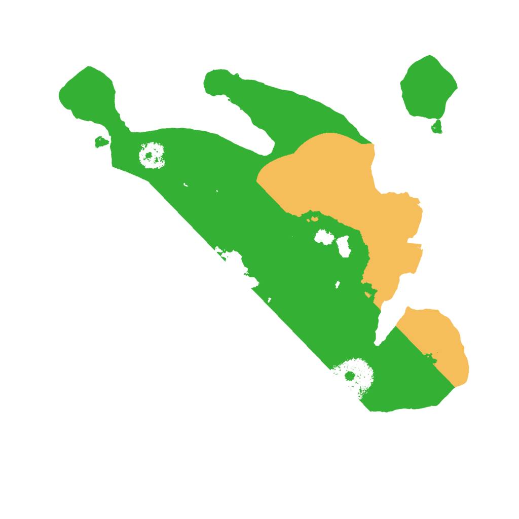 Biome Rust Map: Procedural Map, Size: 2000, Seed: 284812