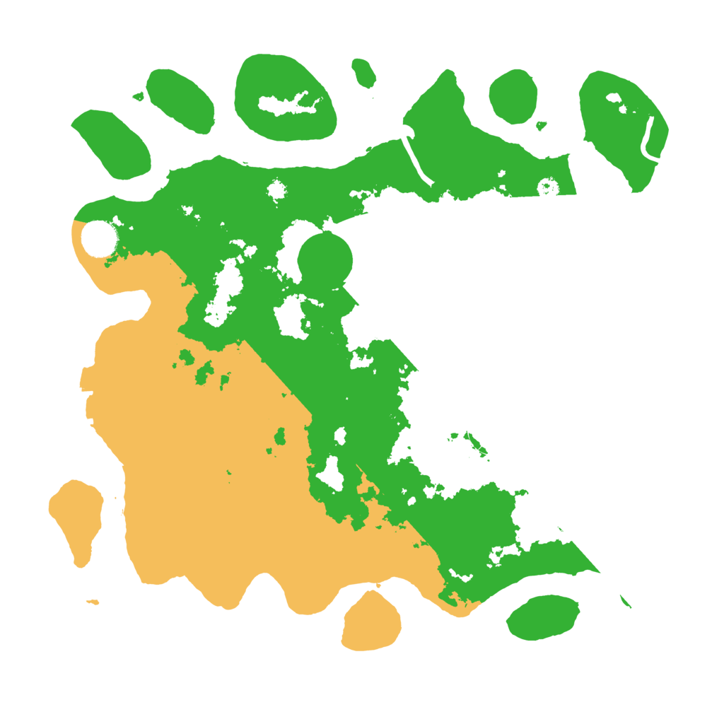 Biome Rust Map: Procedural Map, Size: 3500, Seed: 1537045631