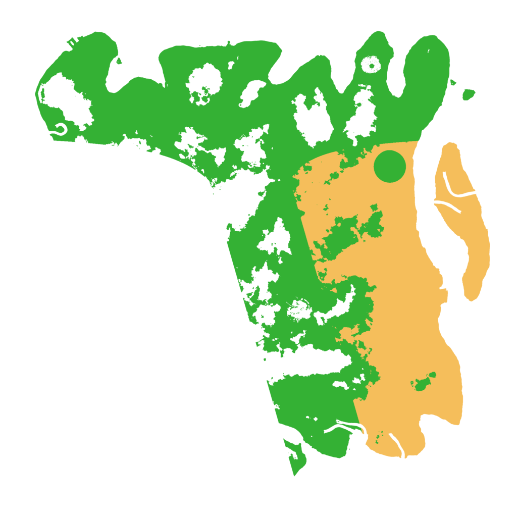 Biome Rust Map: Procedural Map, Size: 4250, Seed: 63658691