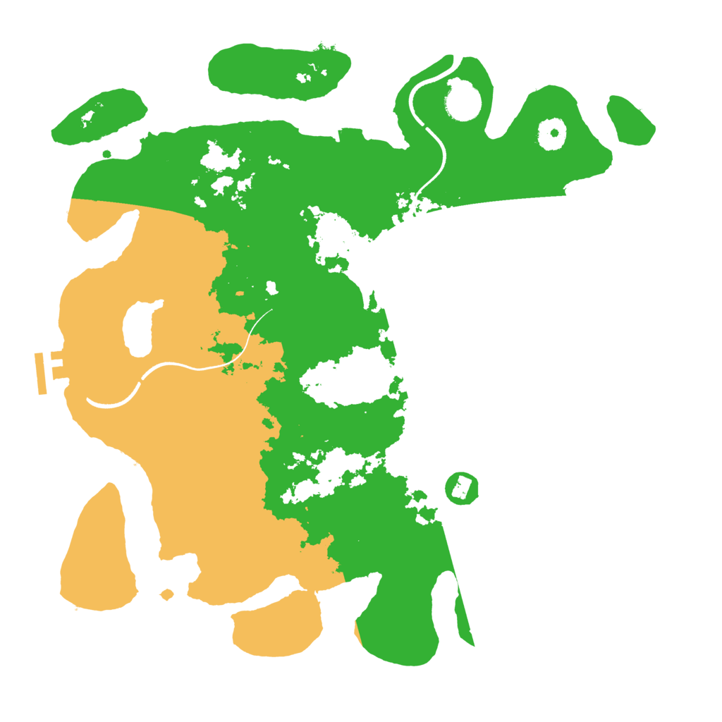 Biome Rust Map: Procedural Map, Size: 3500, Seed: 1938572