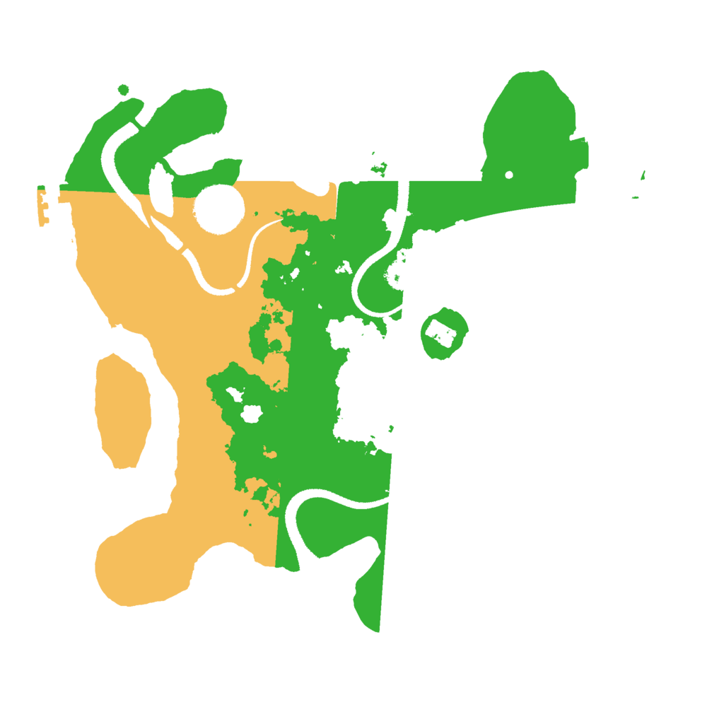 Biome Rust Map: Procedural Map, Size: 2700, Seed: 1435729874