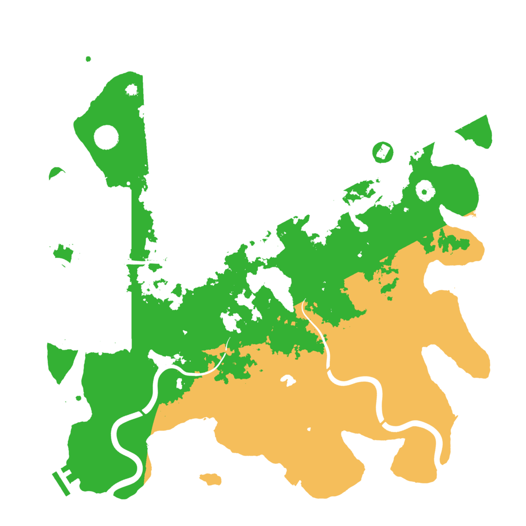 Biome Rust Map: Procedural Map, Size: 4000, Seed: 701543693