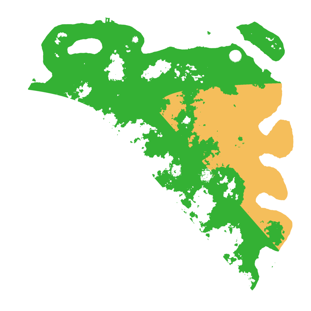 Biome Rust Map: Procedural Map, Size: 4500, Seed: 725562012