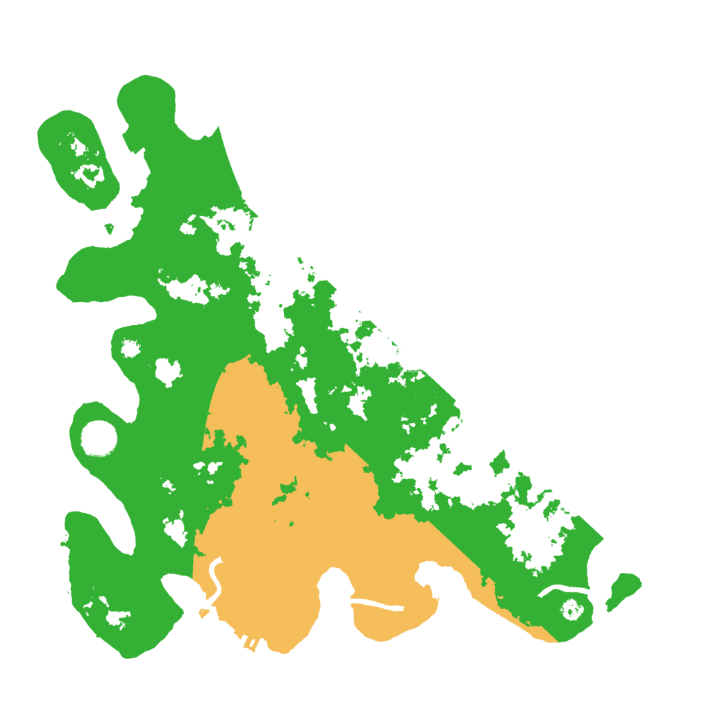 Biome Rust Map: Procedural Map, Size: 3500, Seed: 1249534805